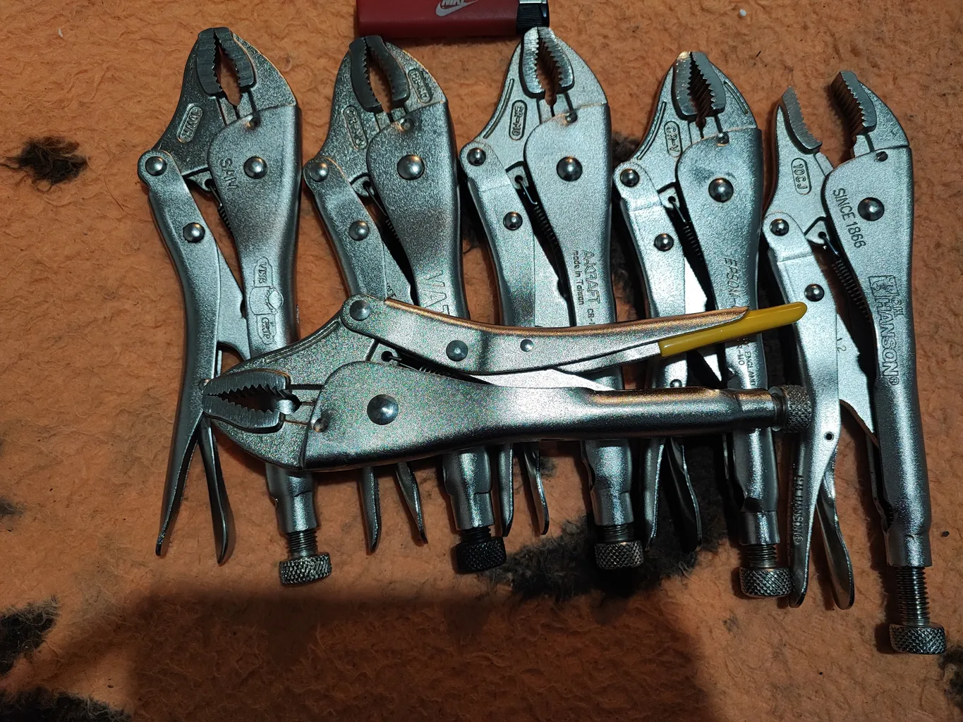 انبر قفلی کنزاکس مدل KLP-210 سایز 10 اینچ