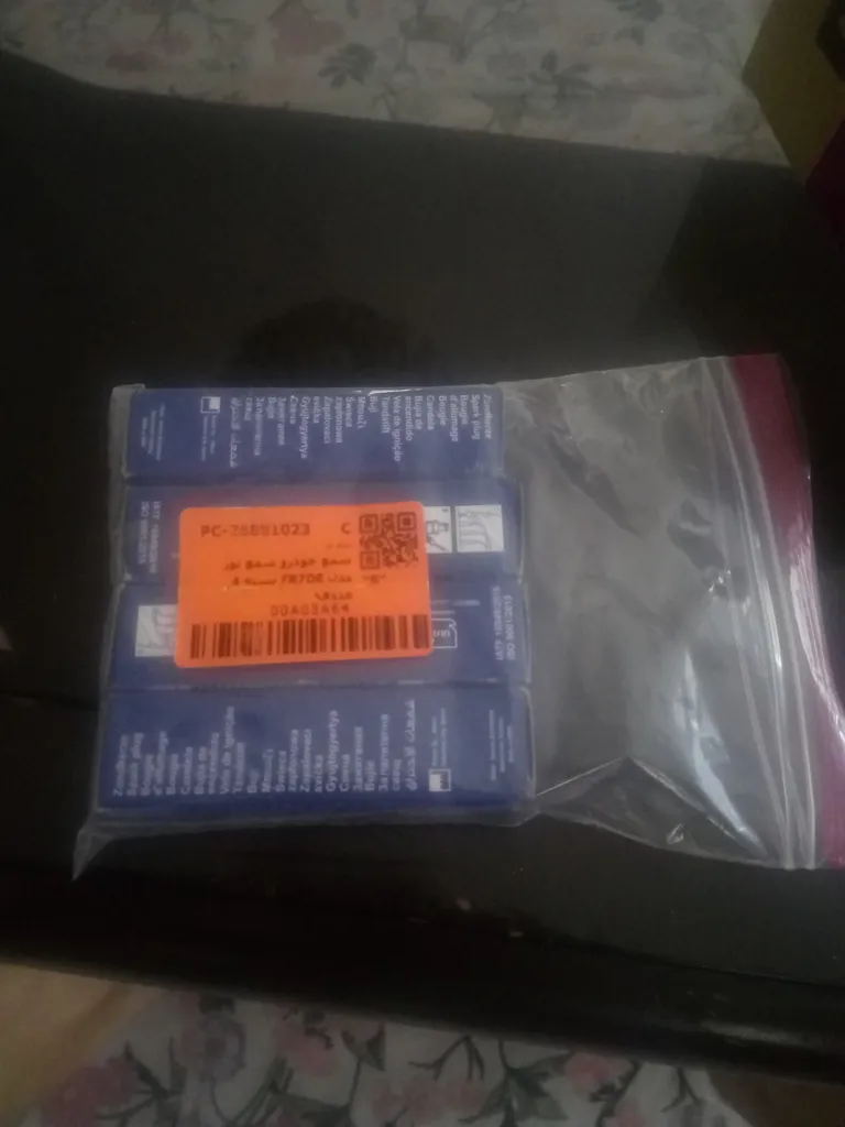 شمع خودرو شمع نور مدل FR7DE بسته 4 عددی