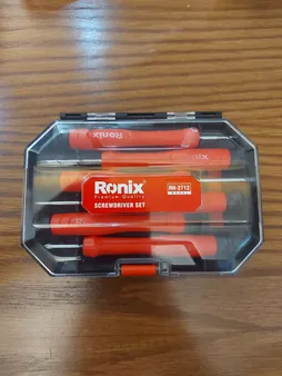 پیچ گوشتی ساعتی رونیکس مدل RH-2712 مجموعه 6 عددی