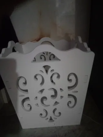 ست سطل و جای دستمال کاغذی مدل f.p کد 135