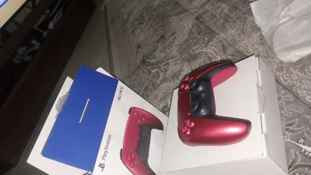 دسته بازی پلی استیشن 5 سونی مدل DUALSENSE VOLCANIC RED