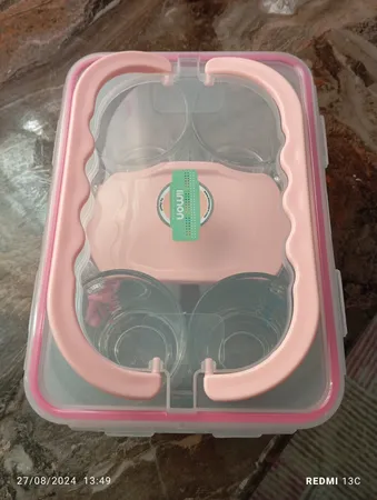 سبد پیک نیک لیمون مدل چای خوری 4 نفره