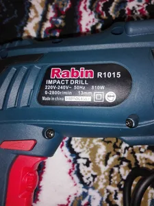 تجریه خرید دریل چکشی 30 میلی‌متری 810 وات رابین مدل R1015