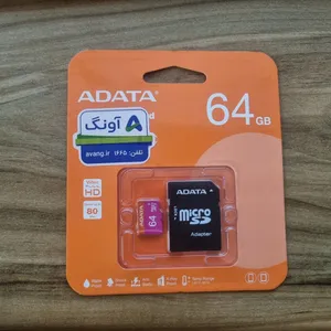 تجریه خرید کارت حافظه‌ microSDXC ای دیتا مدل Premier کلاس 10 استاندارد UHS-I U1 سرعت 80MBps ظرفیت 64 گیگابایت به همراه آداپتور SD