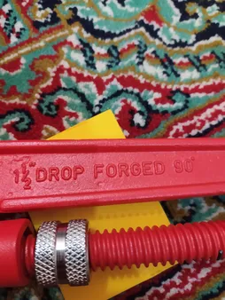 آچار لوله گیر ایران پتک مدل 001 سایز 1.5 اینچ