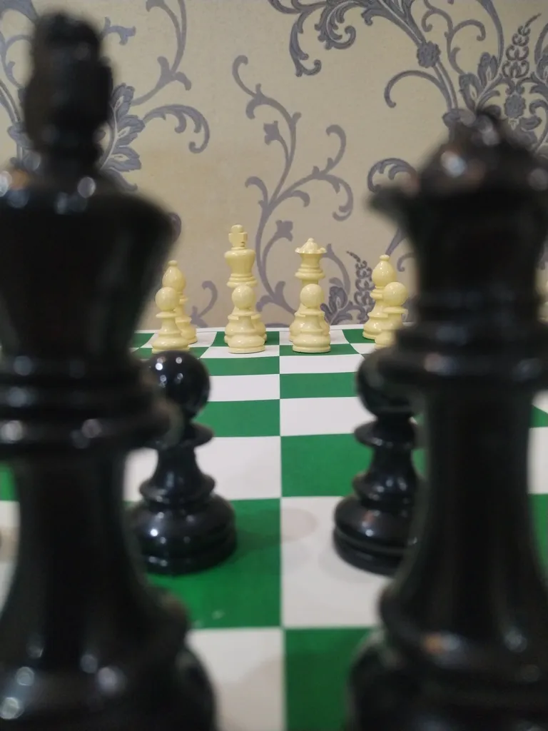 شطرنج کیان مدل استوانه ای مسابقات استانتون 6822 به همراه جعبه