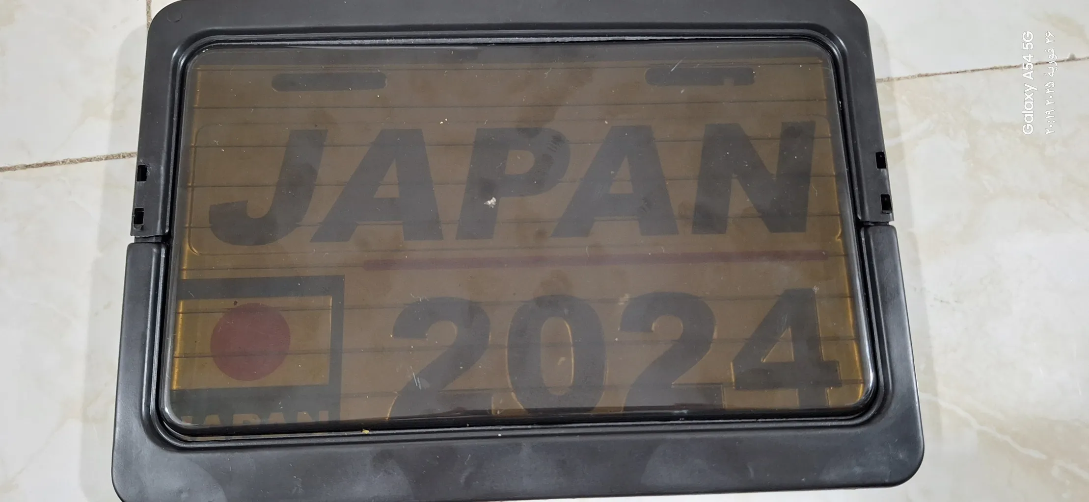 قاب پلاک دوچرخه مدل طلق دار