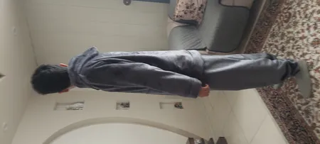 ست هودی و شلوار مردانه مدل تدی طرح G BAG