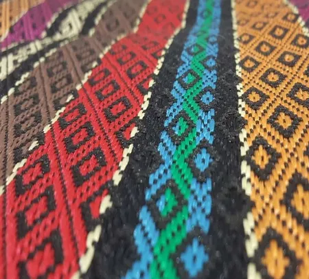 زیرانداز سفری 8 نفره طرح جاجیم مدل 06