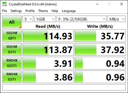 فلش مموری اوسکو مدل CU-002 ظرفیت 64 گیگابایت