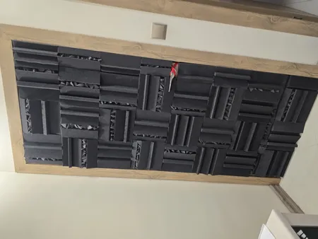 پنل آکوستیک اکوترپ مدل اکوستیک MD55.25.25.5 بسته 32 عددی