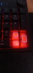 تجریه خرید کیبورد مخصوص بازی گرین مدل GK703-RGBسوییچ ممبران ، Full Size، نورپردازی RGB