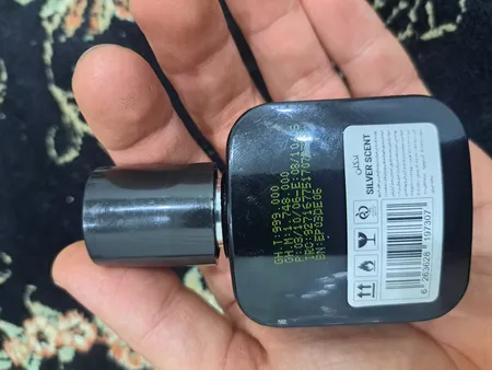 عطر جیبی مردانه اسکلاره مدل Silver Scent با رایحه گرم و تند حجم 35 میلی لیتر