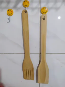 کفگیر چوبی کد AR92 مجموعه 3 عددی