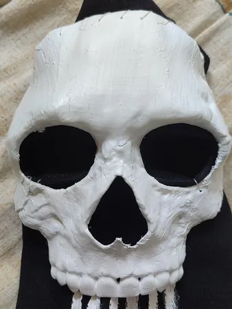 ماسک ایفای نقش مدل گوست طرح بازی کال آف دیوتی