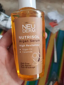 سرم مو آرگان نئودرم مدل نوتریسل مناسب انواع مو حجم 100 میلی لیتر