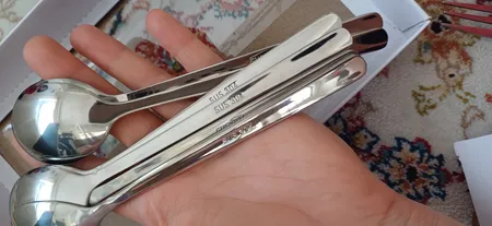 قاشق مربا خوری کد 100 بسته 6 عددی