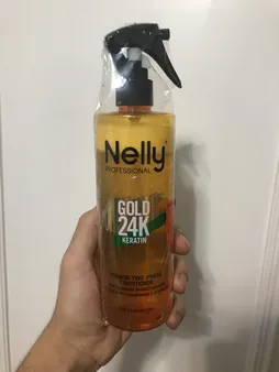 اسپری مو نلی مدل کراتین گلد حجم 400 میلی لیتر