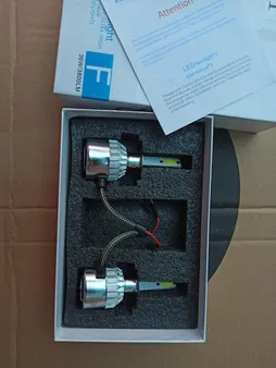 لامپ هدلایت خودرو مدل C6 H1 بسته دو عددی