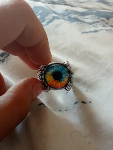 تجریه خرید انگشتر مدل چشم اژدها کد collor44