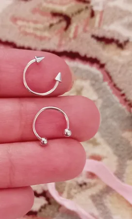 پیرسینگ بدن زنانه پایتخت مدل PS299_A مجموعه دو عددی