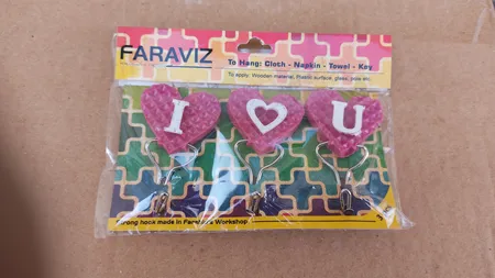 قلاب آویز حوله کد 333 مجموعه 3 عددی