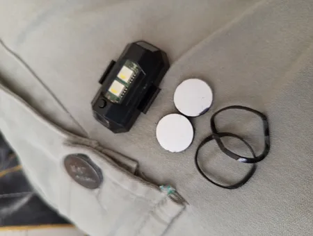 چراغ موتورسیکلت مدل RGB