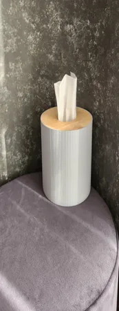 جای دستمال کاغذی لیمون مدل استوانه کد DH2370