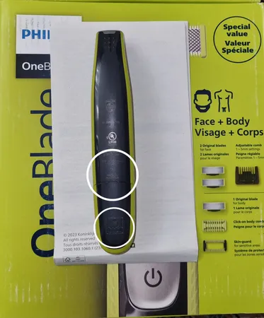 ماشین اصلاح موی صورت شارژی فیلیپس مدل QP2834/60