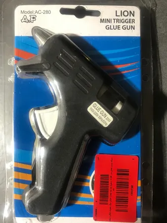 دستگاه چسب تفنگی مدل G-250 به همراه یک عدد چسب حرارتی بزرگ بصورت رایگان