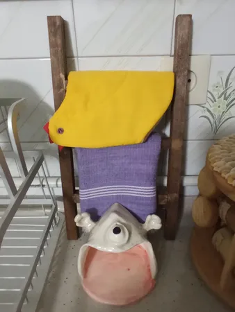 استند دستمال آشپزخانه مدل نردبان