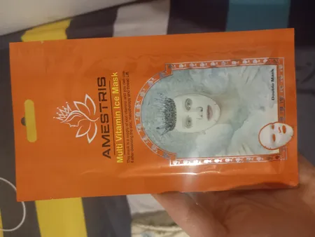 ماسک صورت آمستریس مدل میوه ای وزن 25 گرم بسته 10 عددی