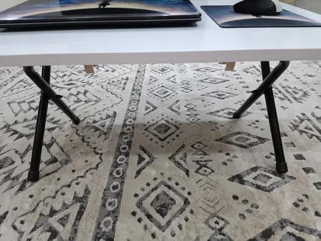 میز تحریر تاشوو تنظیم شو میلاد سفید 70