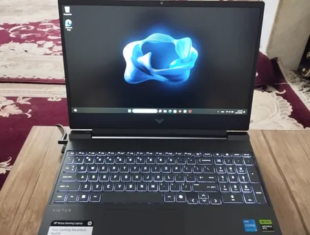 لپ تاپ 15.6 اینچی اچ‌پی مدل Victus 15 fa2013dx-i5 13420H-8GB DDR4 3200MHz-512GB SSD-RTX3050 6GB-W