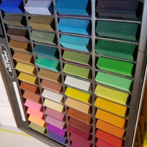 تجریه خرید پاستل گچی 64 رنگ مونگیو مدل MPS64