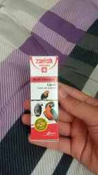 قطره مولتی ویتامین پرنده زوریخ کد 01 حجم 30 میلی لیتر