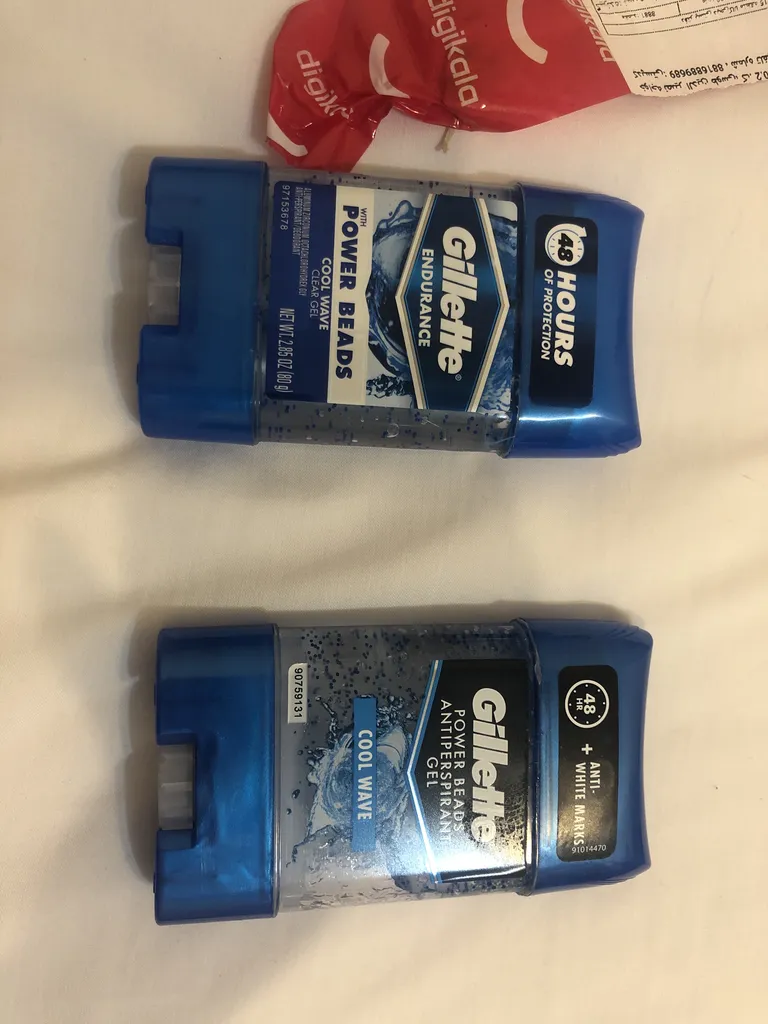 ژل شفاف ضد تعریق مردانه ژیلت مدل Cool Wave حجم 80 میلی لیتر