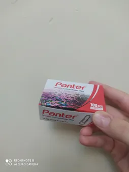 گیره کاغذ پنتر مدل متالیک سایز 28 میلی متر