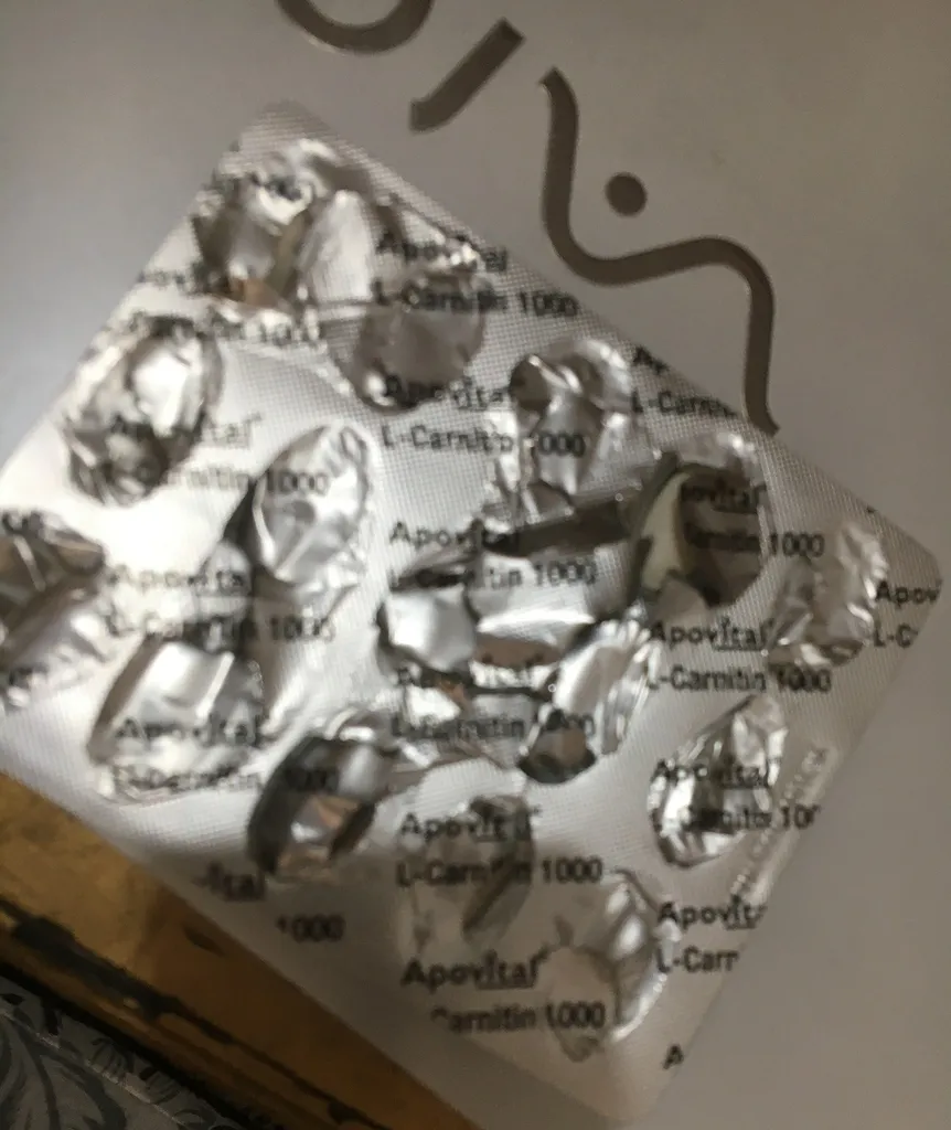 قرص ال کارنیتین اپوویتال - 1000 میلی گرم بسته 30 عددی