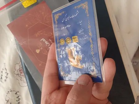 سکه گرمی طلا 18 عیار پارسیان امین زر کد am-eg-0.5