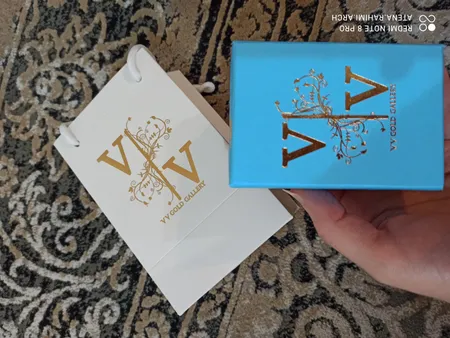 دستبند طلا 18 عیار دخترانه وی وی گلد گالری مدل ونکلیف کد WS2210