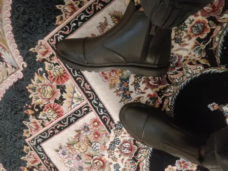 نیم بوت مردانه مدل اسپانیا رنگ مشکی