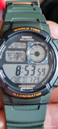 ساعت مچی دیجیتال مردانه کاسیو مدل AE-1000W-3AVDF