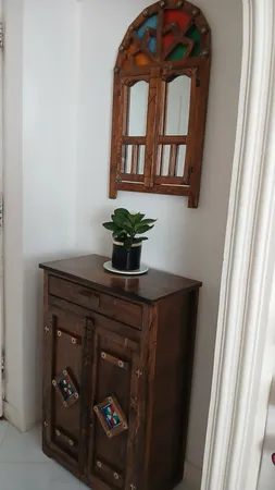 آینه مدل پنجره سنتی دیوار کوب