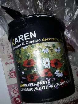 خمیر تکسچر کارن مدل Ceramic کد 112 حجم 500 میلی‌لیتر