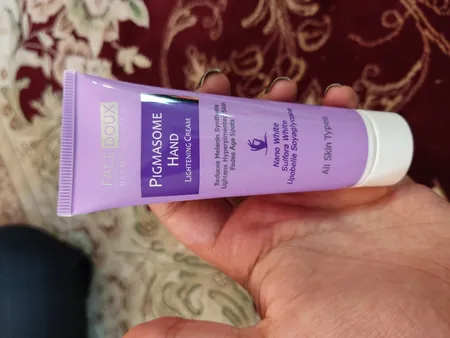 کرم ضد لک فیس دوکس سری Pigmasome مدل Sulfora White حجم ۵۰ میلی لیتر