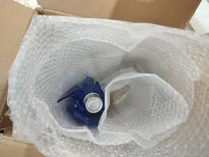 تجریه خرید بطری شیشه ای مدل آب خورشیدی شش ضلعی بسته 3 عددی