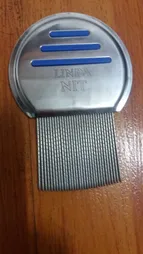 شانه ضد شپش لیندا نیت مدل تمام استیل پاک کننده تخم شپش