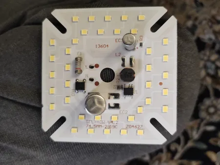 چیپ لامپ ال ای دی 40 وات مدل خازندار بسته 2 عددی