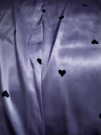 رو بالشی مدل ساتن ابریشم طرح قلب